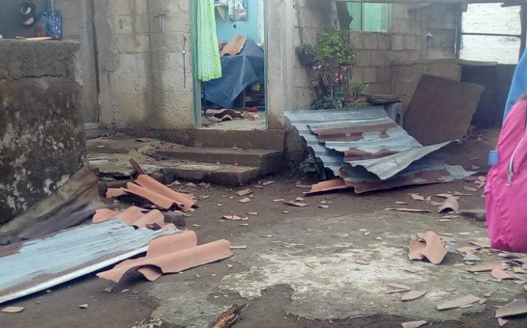 Arrasó un insólito tornado con la pequeña población de Villa Nicolás Zapata, en Totolapan