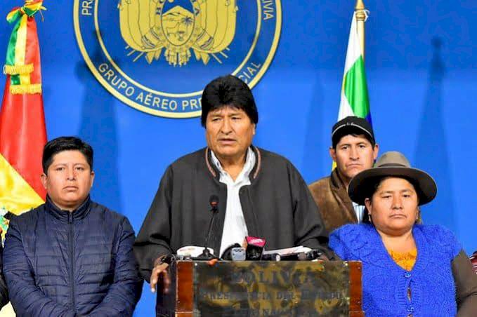 Vacío de poder en Bolivia