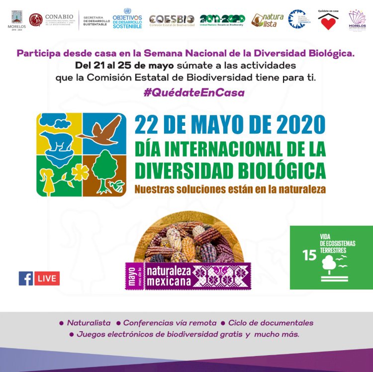 Invitan a participar en la semana de la biodiversidad