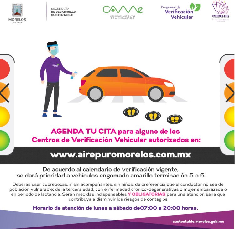 Anuncian que, nuevamente, se están reagendando citas para verificación