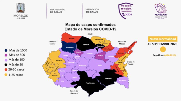 Festejo patrio: abultada cifra covid-19 en el nuevo amarillo