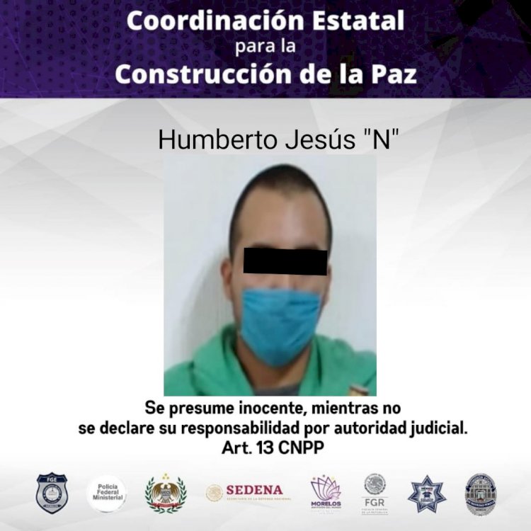 Cayó un sujeto acusado de atraco a un Oxxo en Jiutepec