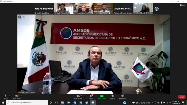 Participa Morelos como testigo de honor en firma entre U.S.- México Foundation Y la AMSDE