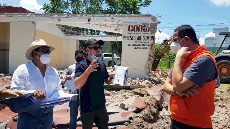 Supervisó Sedatu arranque de obras de mejoramiento urbano 2021 en Jojutla