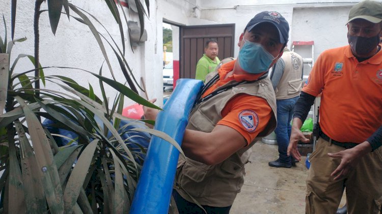 Fueron 245 viviendas afectadas en Yautepec por lluvias de las últimas horas
