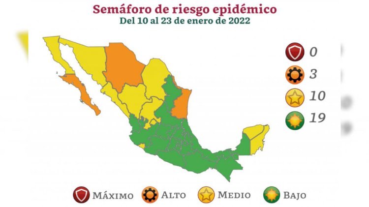 A pesar del aumento claro de covid en Morelos, se queda el estado en verde