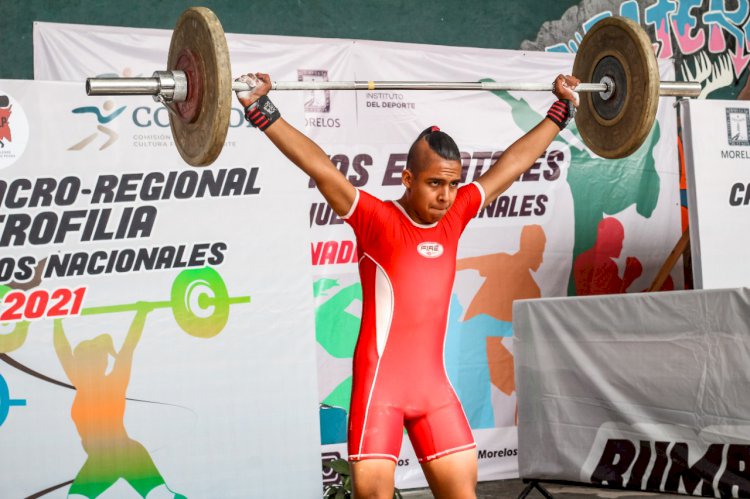 Tendrá Morelos representativo de levantamiento de pesas en Juegos Nacionales Conade 2022