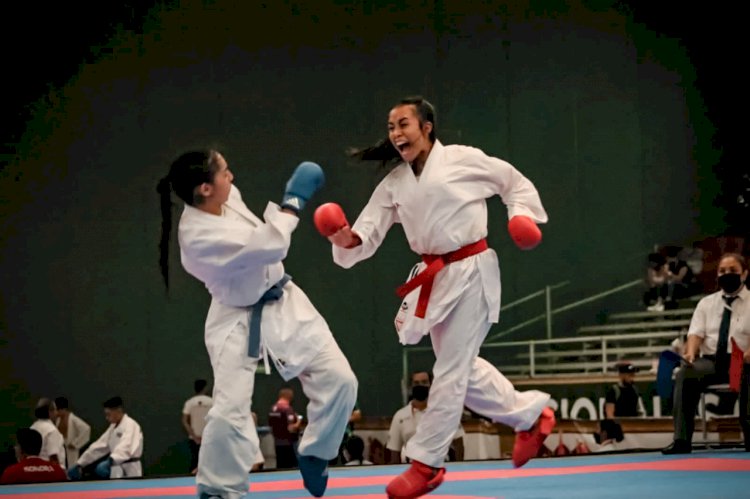 Logran karatecas morelenses dos oros y un bronce en Juegos Nacionales Conade 2022